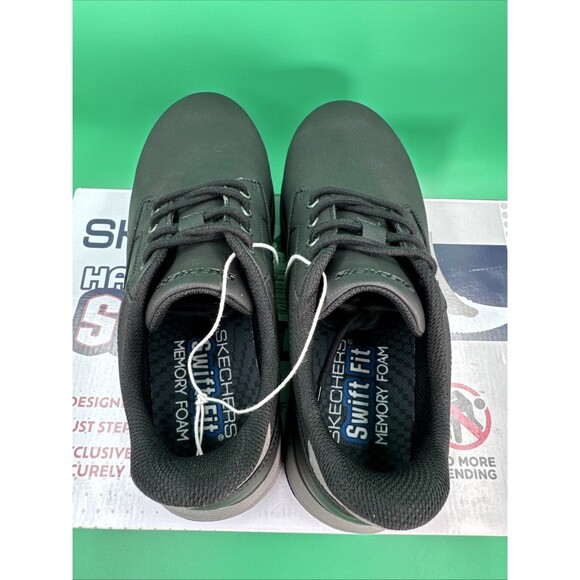 Skechers Hands Free Swift Fit Men’s 8.5 Black Waterproof Casual Lace Sneakers main image 14